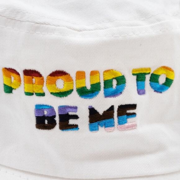 Gay Pride Apparel Proud to Be Me Bucket Hat - Picture 3 of 7